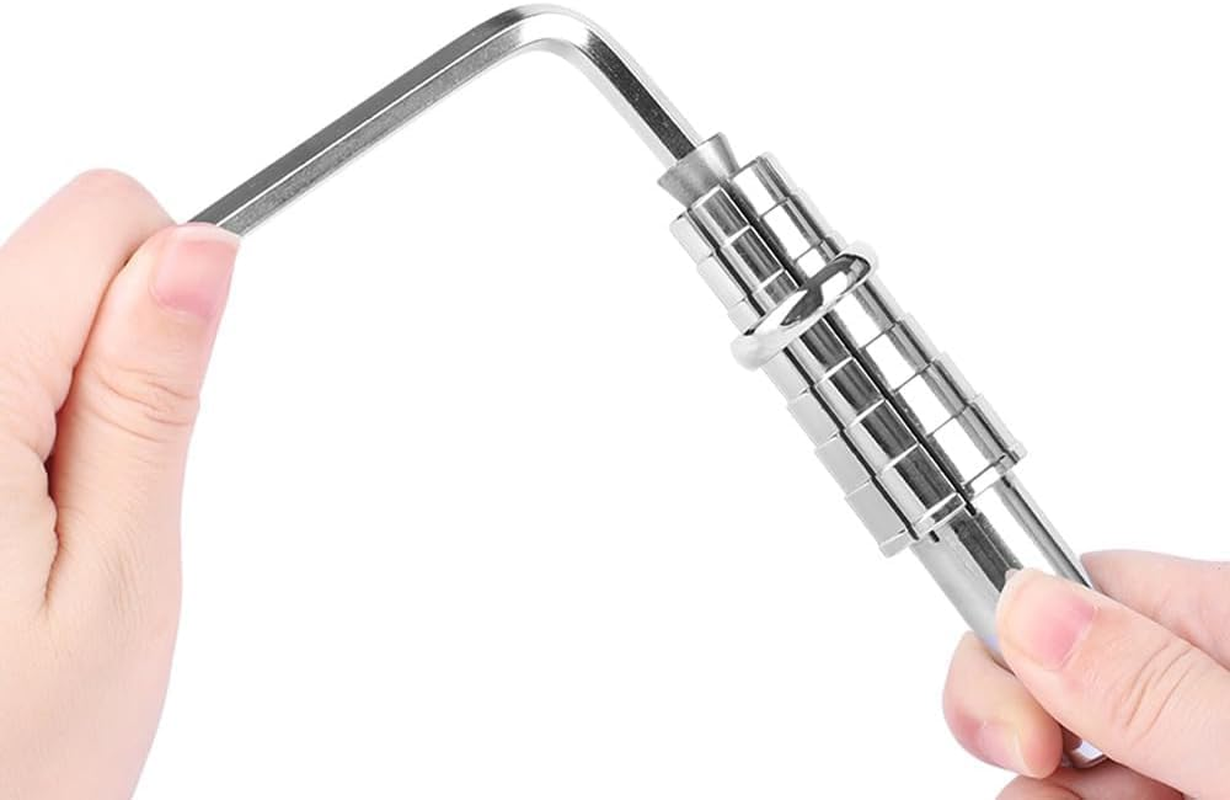 1Set Heavy Duty Expanding Ring Mandrel with Hex Allen Key - Steel Ring Stretcher for Lathe, Ring Turning & Making Tool - Durable Ring Shaper for Jewelry Crafting - Fits Ring Sizes 7 to 14 image number 6