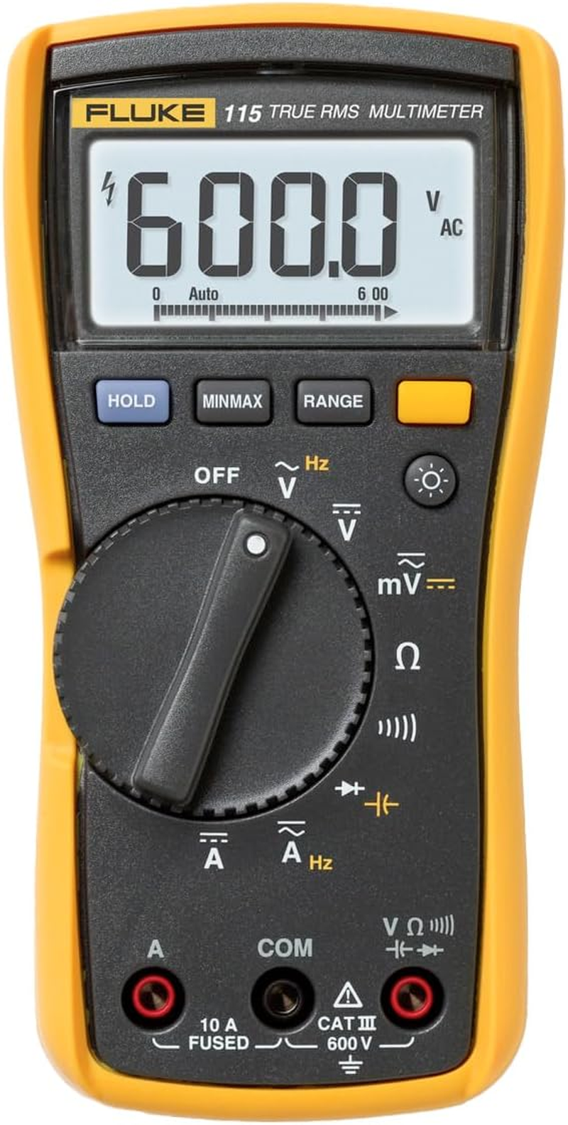 Fluke 115 Compact True-Rms Digital Multimeter image number 3