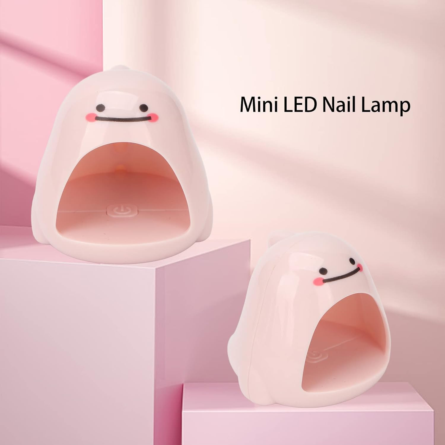 Gel Nail Light, UV LED Lamp for Artist 4Pcs Lamp Chips for Home Professional (Pink) image number 2