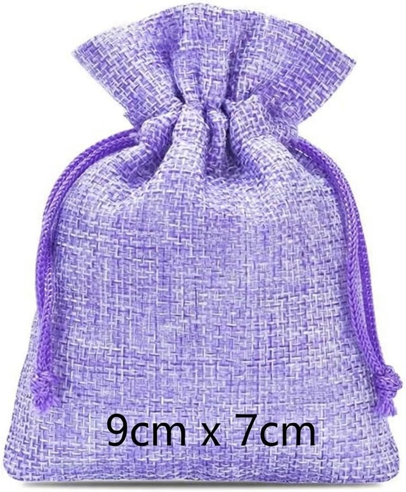 5 Lilac Organza Bags Filled with Natural Organic French Provence Lavender 5X7 Sized Sachets