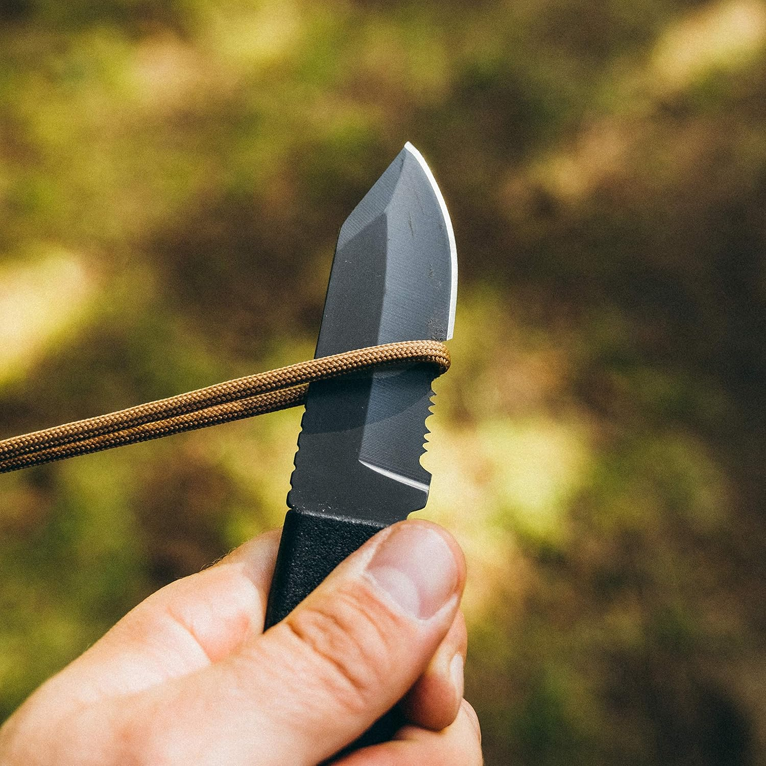 Gear AID Fire Strand 550 Paracord, 7 Strand Tinder Cord for Camping and Survival, Coyote, 50 Ft image number 1