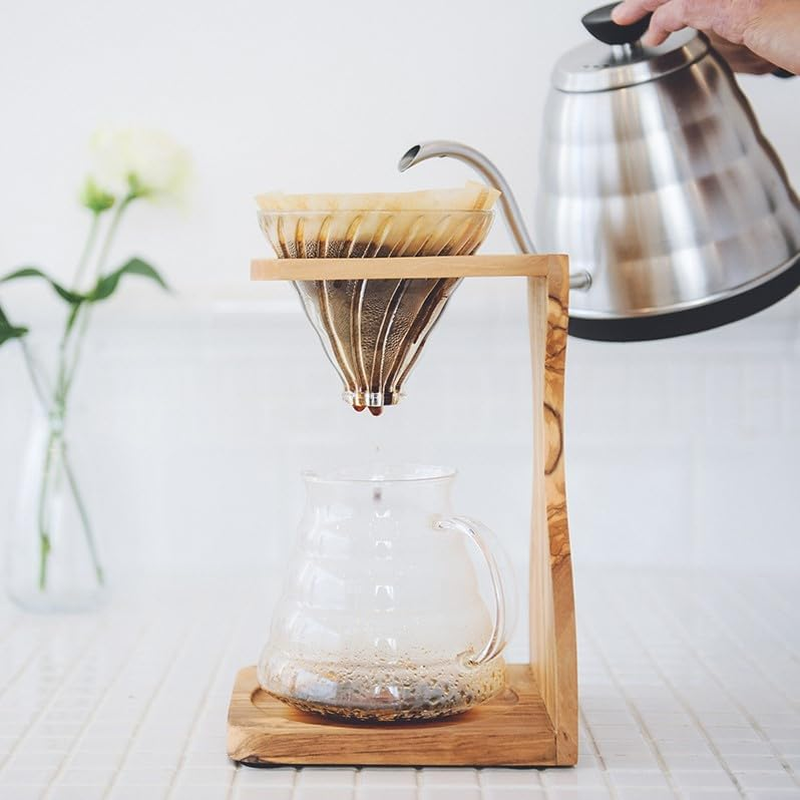 HARIO VSS-1206-OV Pour over Stand, Brown, 20 X 15 X 30 Cm image number 5