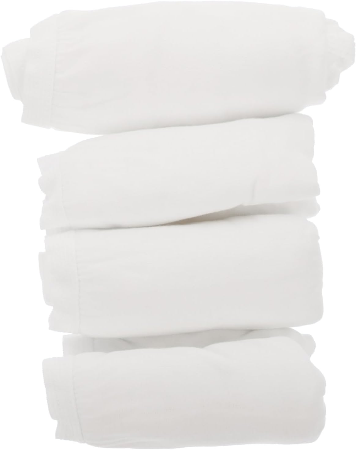 4Pcs Disposable Maternity Underwear Comfortable Breathable Pants for Pregnant Women White XXL image number 5