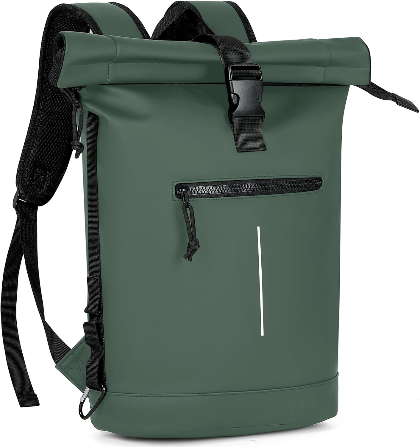 Lekebobor Rolltop Backpack Laptop Backpack Womens Mens 17 Inch Waterproof Backpack Dry Bag Roll Top Rucksack for Hiking Cycling Business Travel