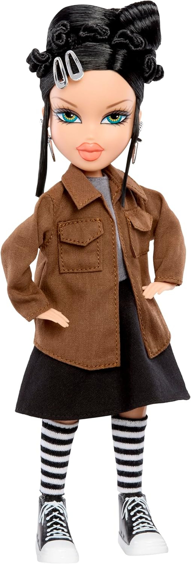 Bratz X Mean Girls Spring Fling Doll Janis &ndash; Collectable Fashion Doll with 2 Outfits, Purple Tuxedo, and Movie-Inspired Accessories image number 1
