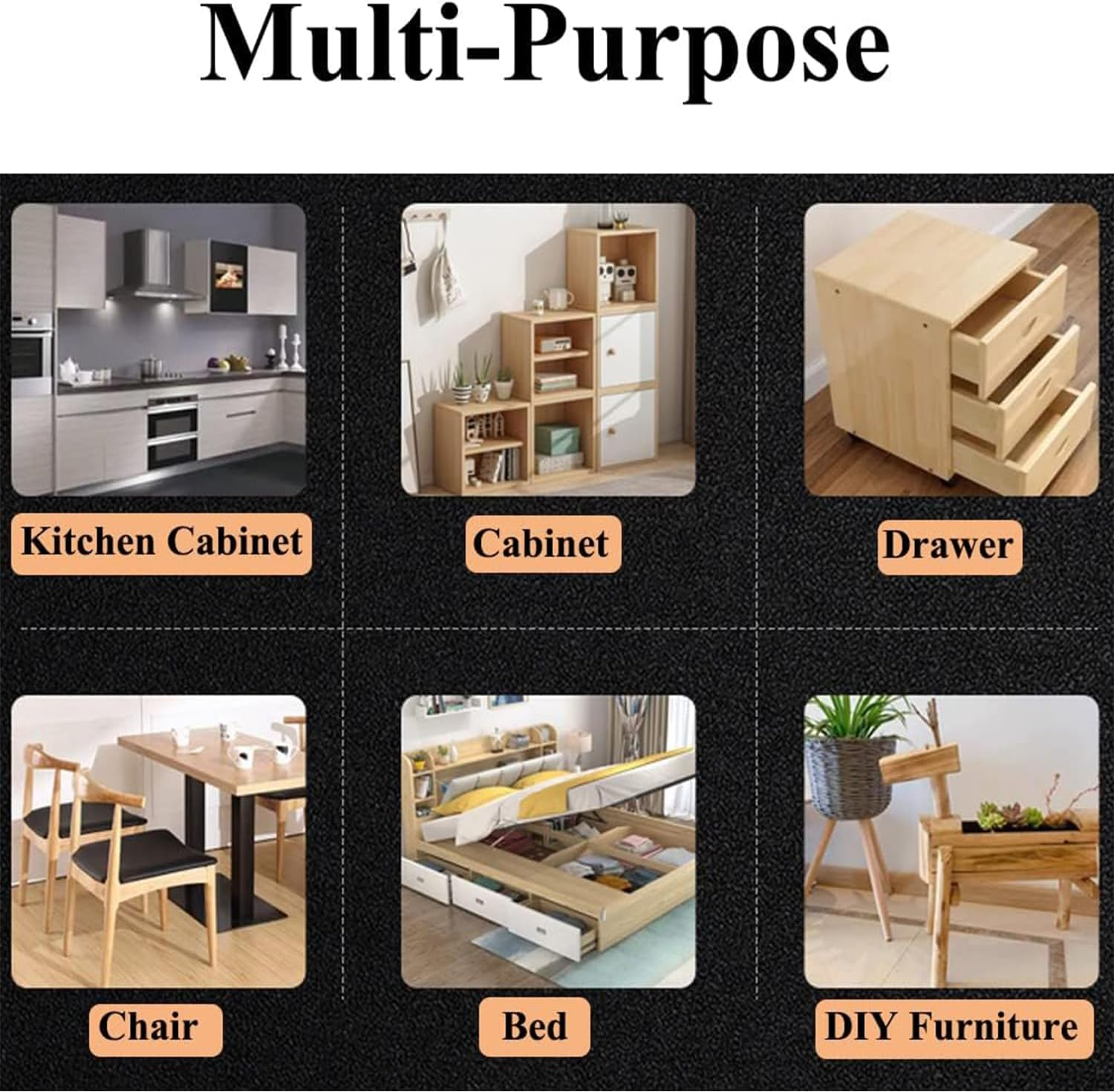 Yharnamite 10 Pcs Adjustable L-Shape Corner Brace with 20 Pcs Screwst, Shelf Bracket, Heavy Duty 90 Degree Corner Fastener Brace Support Stainless Steel Right Angle Fixer for Wood Furniture (Silver) image number 5