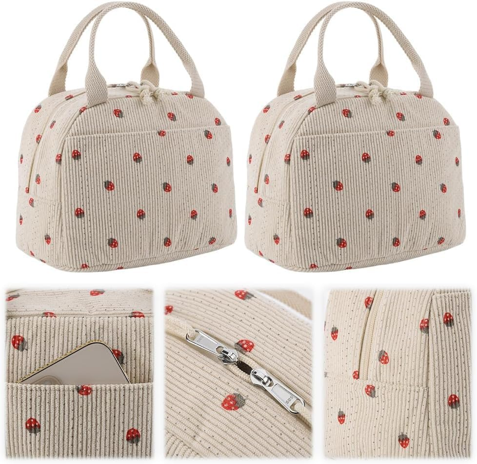 1Pcs Lunch Bag ，Reusable Lunch Box for Travel Work Picnic