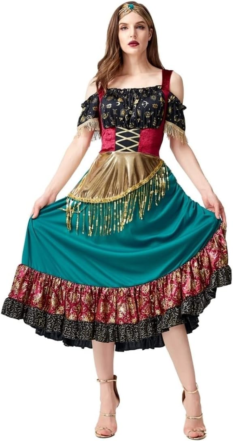 Costume Bay Womens Greek Roman Fever Goddess Toga Womens Cleopatra Fancy Dress Halloween Costume Fancy Dress Carnival Women Cosplay Costume image number 4