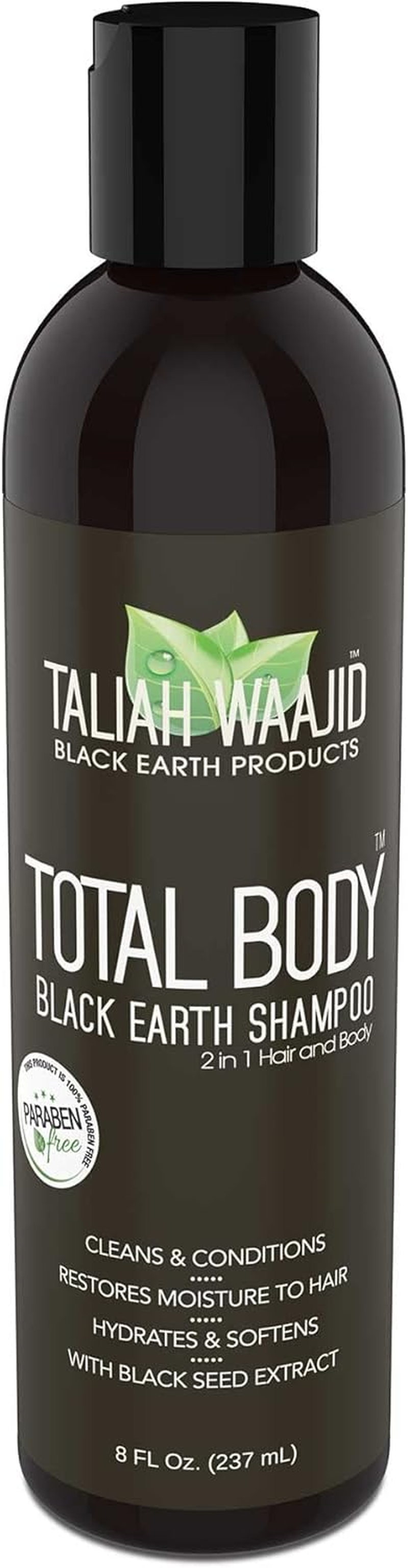 Total Body Black Earth Shampoo 8OZ. image number 1