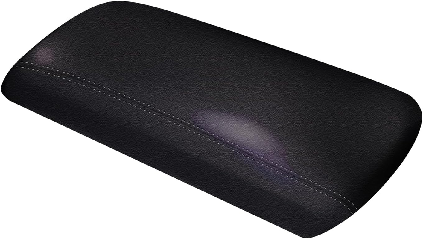 Faccaibbg Armrest for 2019 2020 2021 2022 2023 2024 2025 Mazda 3 Arm Rest Cover for Car Mazda 3 Hatchback/Sedan Waterproof Leather Center Console Cover (Black)