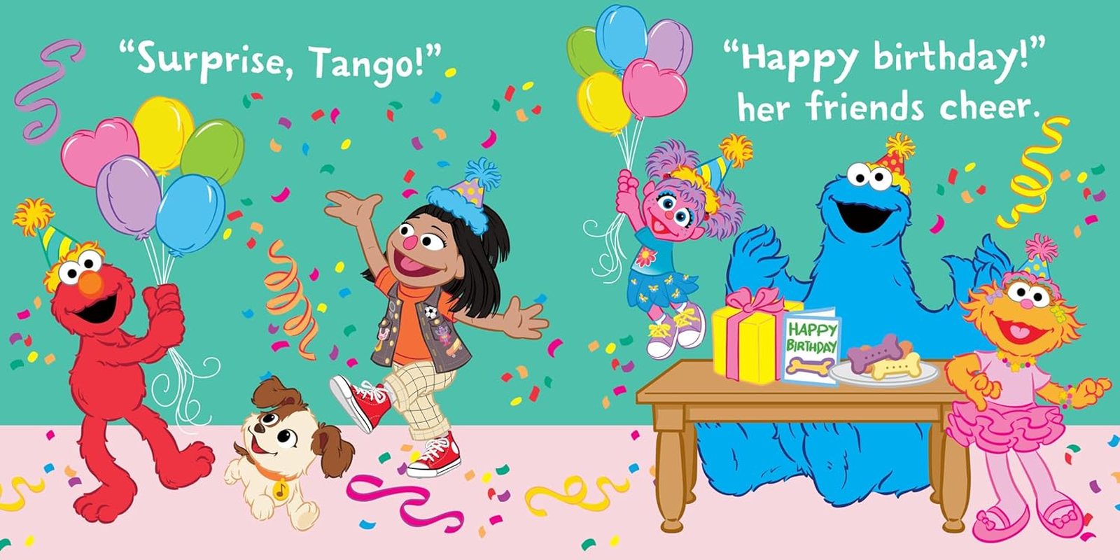 Indestructibles: Sesame Street: Elmo Says Surprise!: Chew Proof Rip Proof Nontoxic 100% Washable (Book for Babies, Newborn Books, Safe to Chew) image number 1