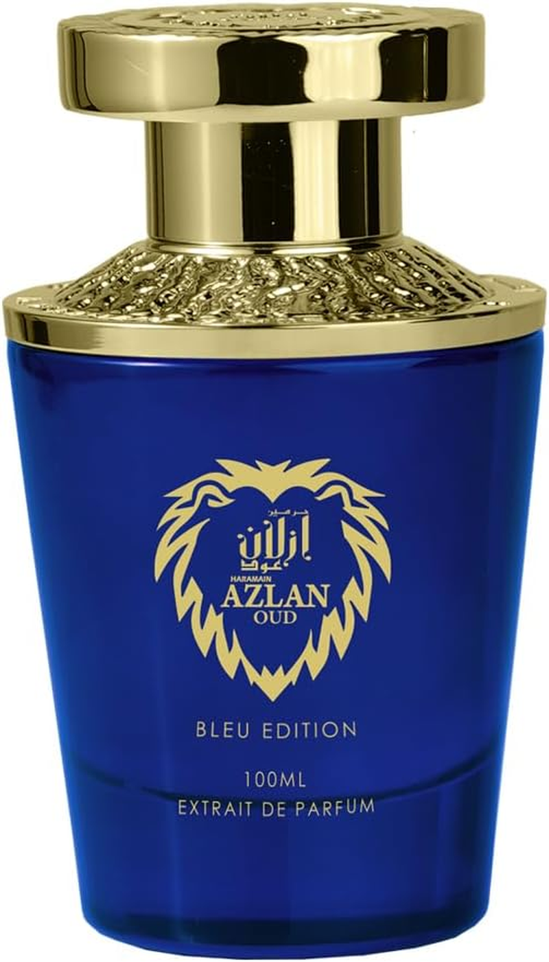 Al Haramain Azlan Oud Bleu for Men 3.33 Oz EDP Spray image number 2