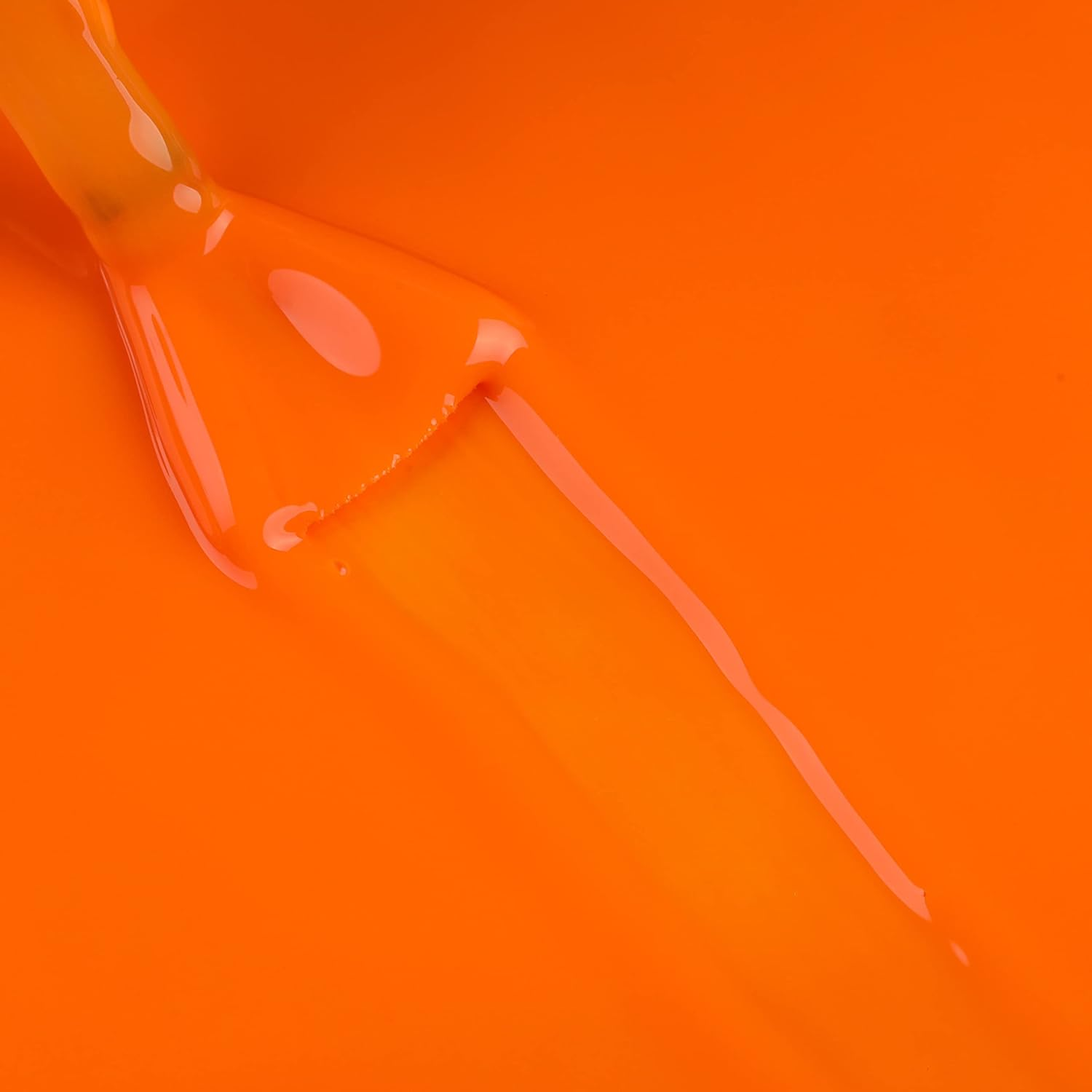 Bluesky Orange Hot Chilli Gel Nail Polish 10 Ml, Bright Orange image number 3