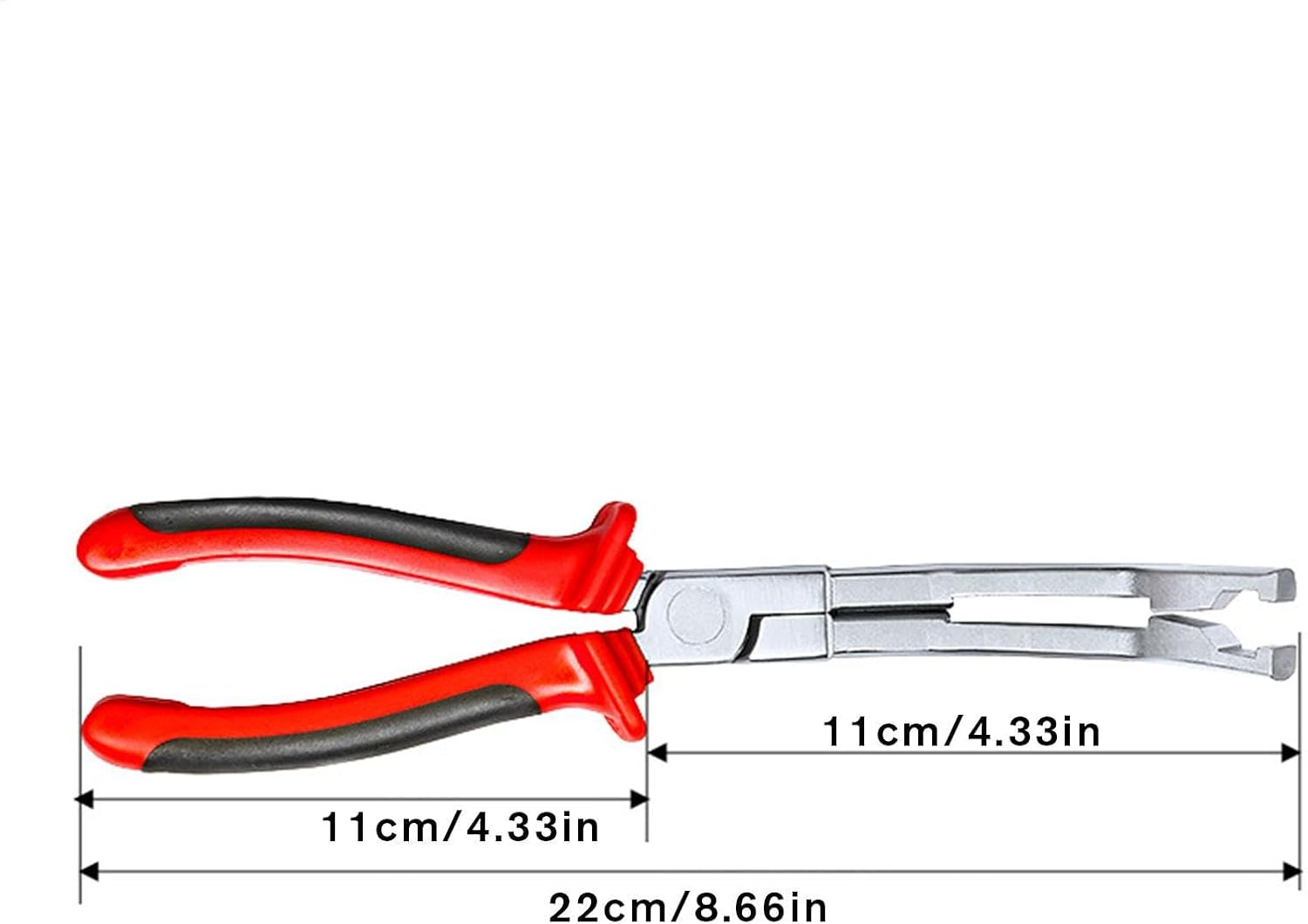 Car Disconnect Pliers | Curved Jaw Clamp for Automotive - Car Removal Angled Pliers Vehicle Glow Plug Tool for Small Bolts, Joints image number 6