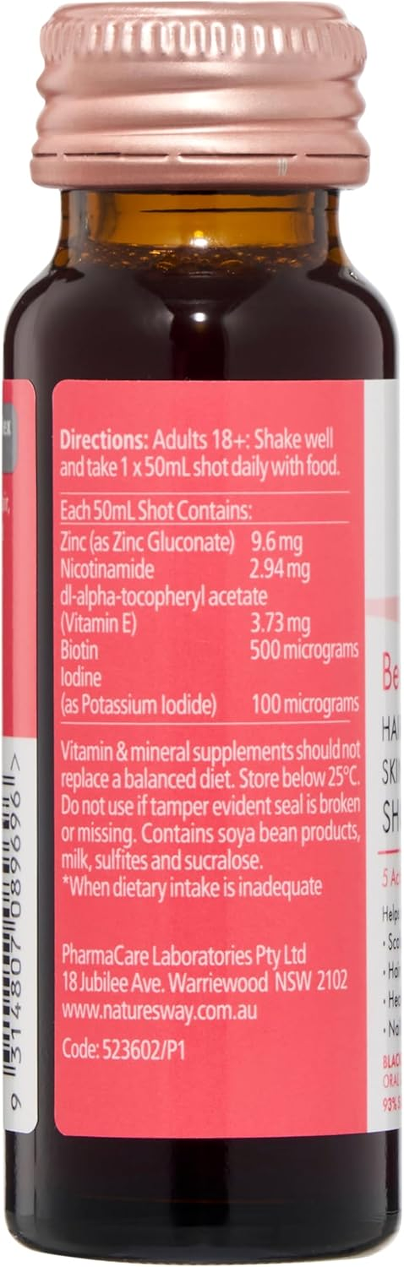 Nature'S Way Beauty HSSN Shots 50 Ml (Pack of 8) image number 3