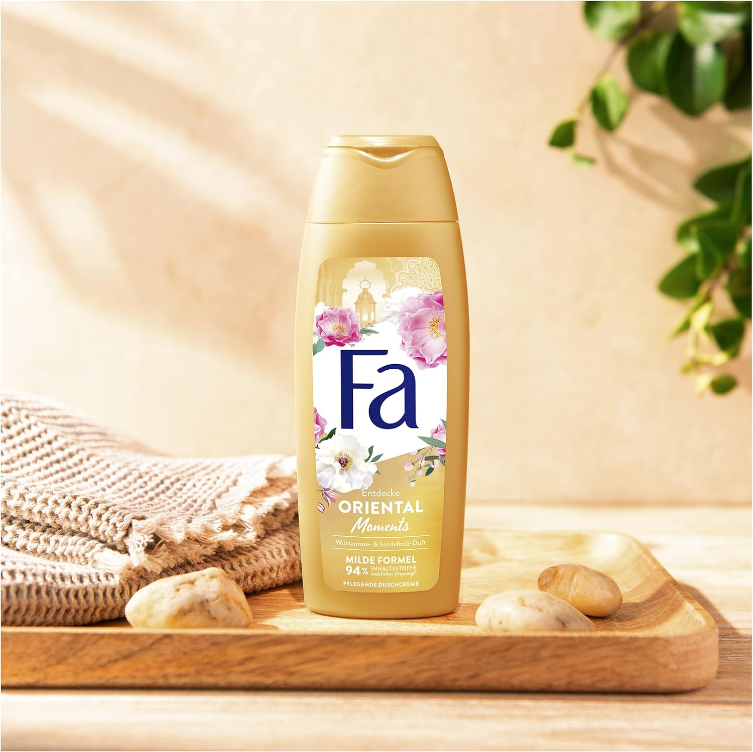 Fa Oriental Moments Nourishing Shower Gel with the Delicate Fragrance of Desert Rose & Sandalwood Pack of 3 (3 X 250 Ml) image number 2