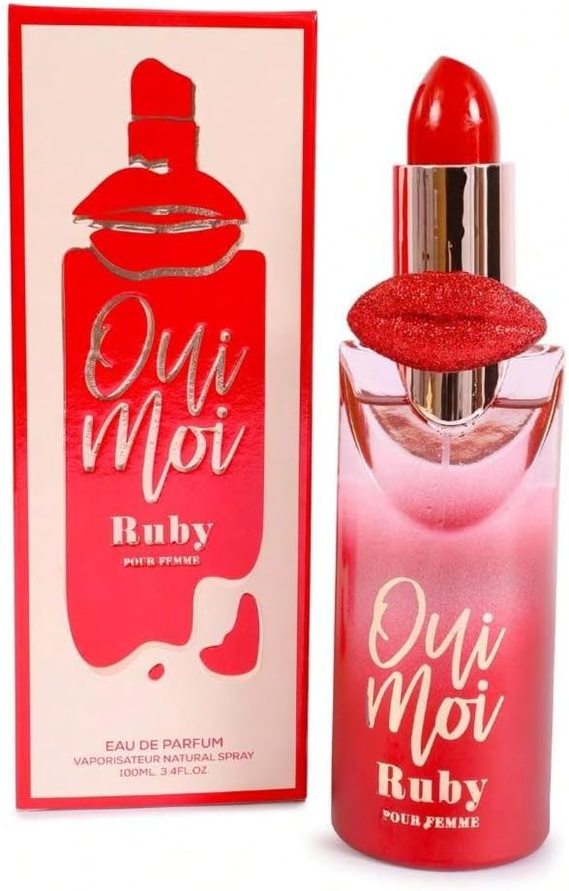Mirage Diamond Collection Oui Moi Ruby Eau De Parfum Spray for Women 100 Ml