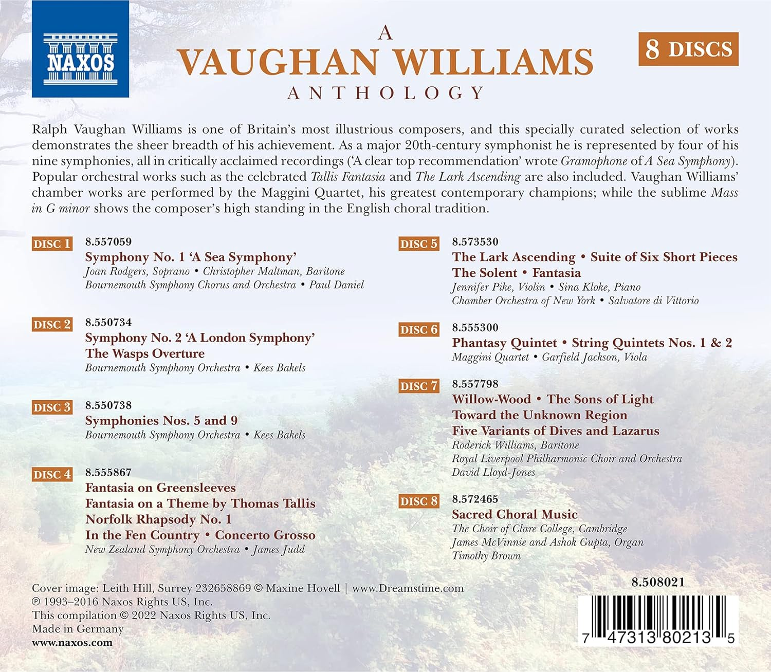 Vaughan Williams Anthology