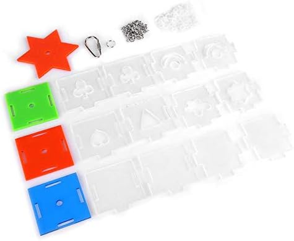 Bird Foraging Assembly Block Kit, Parrot Foraging Ball Pet Food Feeder Birds Swing Toys Durable Feeding Food Bowl Pet Supplies Accessory