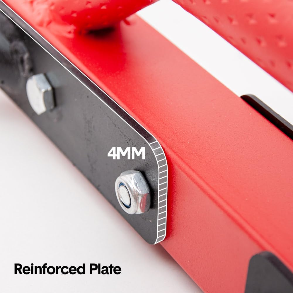 ALSTON Heavy Duty Hex Trap Bar Olympic Deadlift Squat Bars Max 300Kg Load Hexagonal Bar with 2 Spring Clasps and Handles for Home Gym Squat Shrug and Farmer Walk image number 2