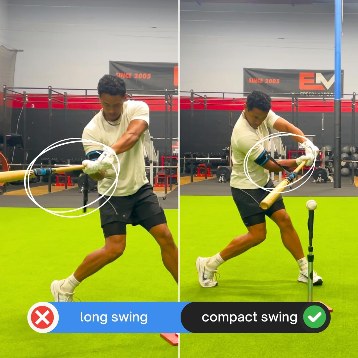 Applied Vision Sports Swing Lock Magnetic Baseball & Softball Batting Swing Trainer, Training Tool, and Batting Aid. image number 1