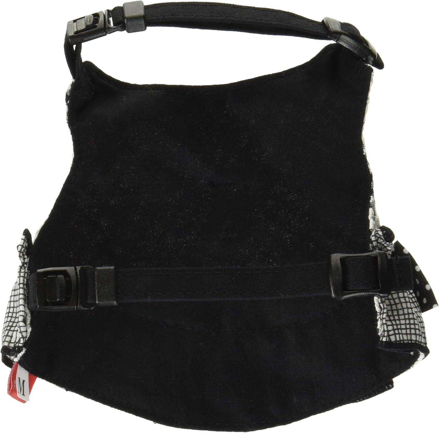 Dog Amoc Collar 250007-0 Dog Cat Baby H Block Check Black Puppy Kitten M Size