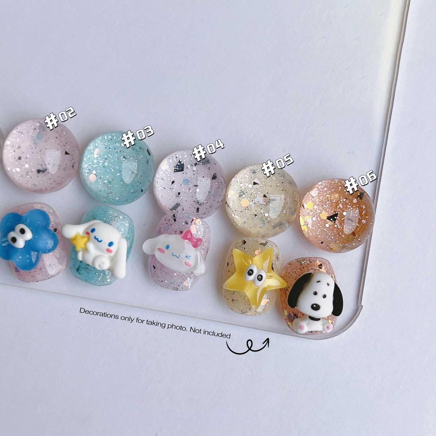 PINNI Bronze Egg Shell Gel Nail Polish Kit, Speckled Nail Polish Gel Nail Polish Sequins Glitter Semi-Permanent UV Gel Polish Shiny Gel Nail Varnish Shiny Shimmer White Gel Polish image number 2