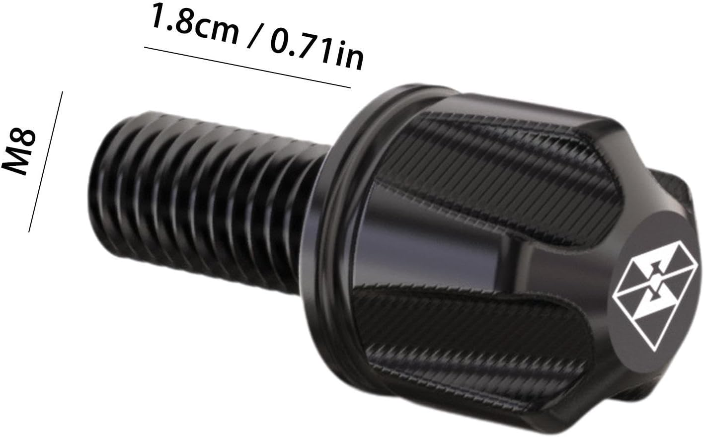 M8 Screws | Motorcycle Rear Seat Bolts Mount Screw - M8 Hand-Tightened Aluminum Alloy Seat Bolt Screw Motorcycle Parts Seat Cushion Screws Buniq image number 3