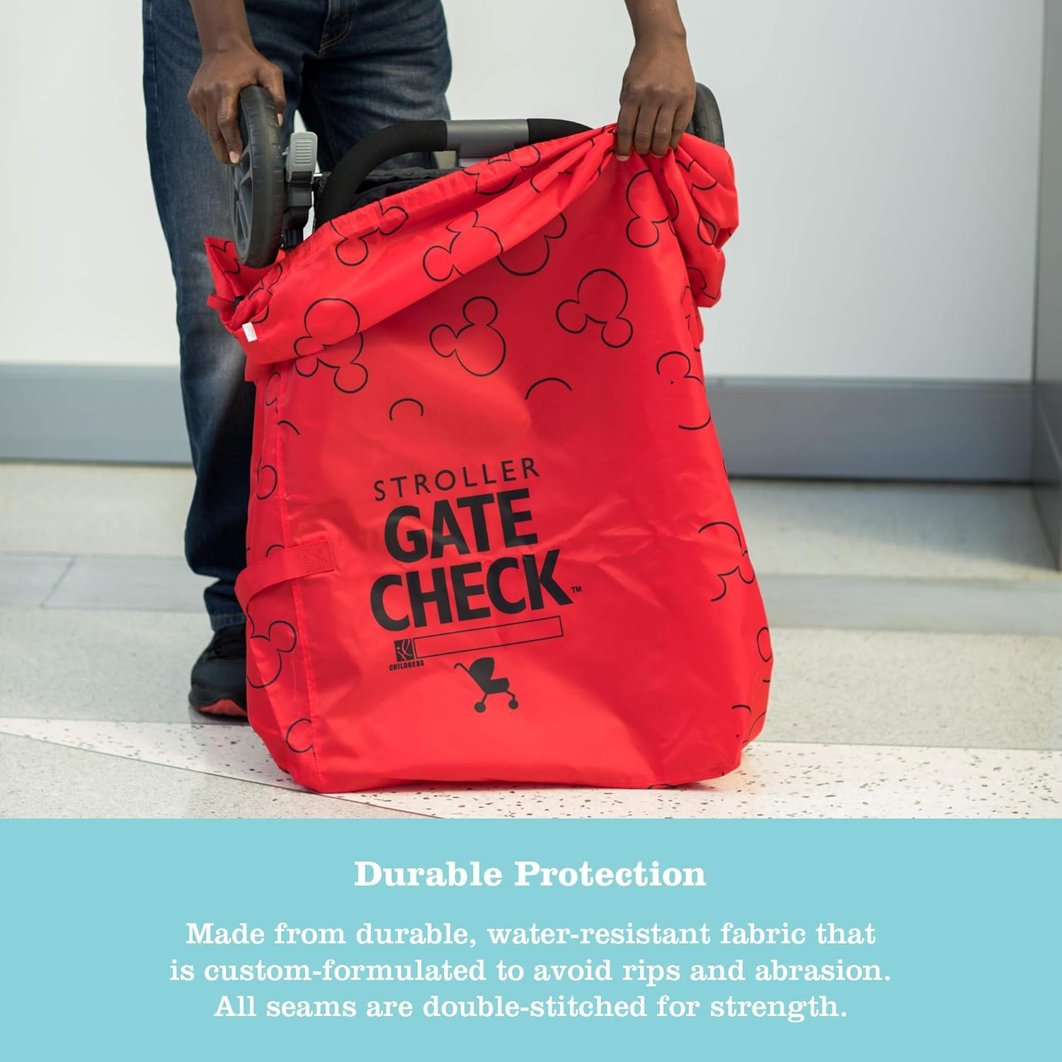 J.L. Childress Gate Check Bag for Standard & Double Strollers image number 4