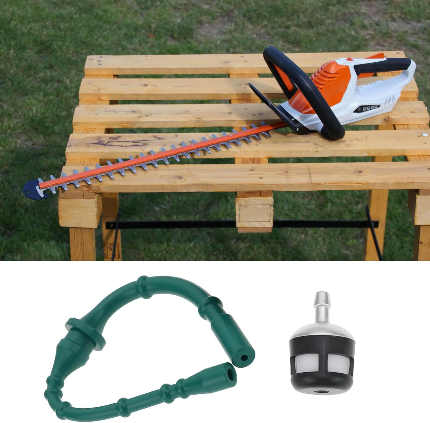 Emagtech 1 Set Lawn Mower Fuel Hose Fuel Filter Kit 4228 358 0800 0000 350 3503 Compatible with STIHL HS45 image number 4