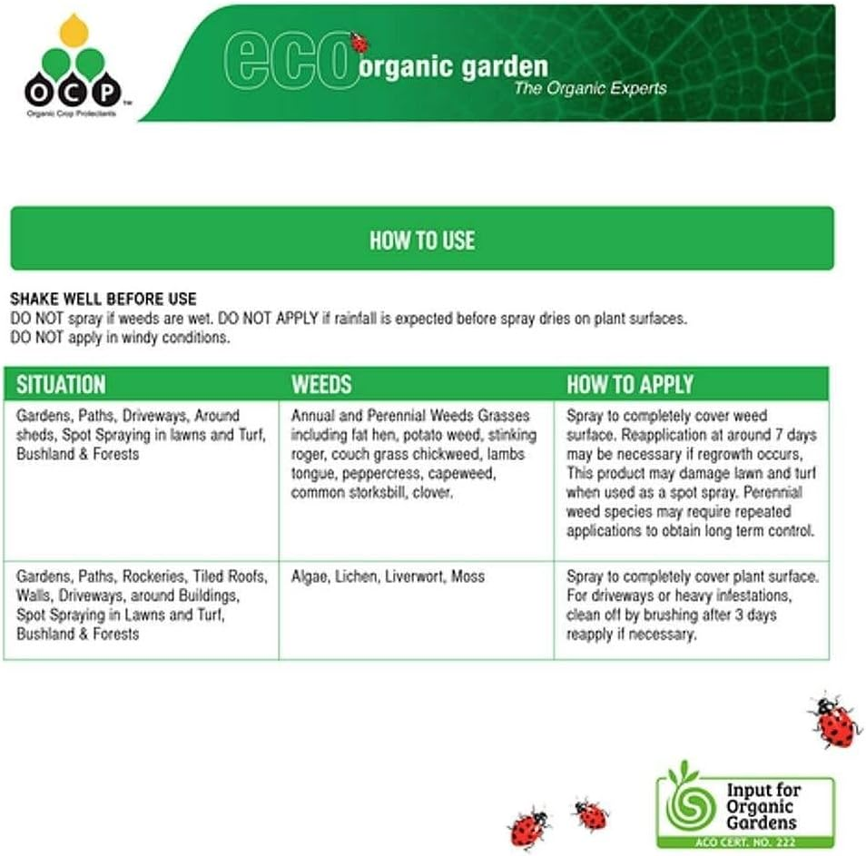 OCP Ready to Use Slasher Organic Weedkill 3 Litre