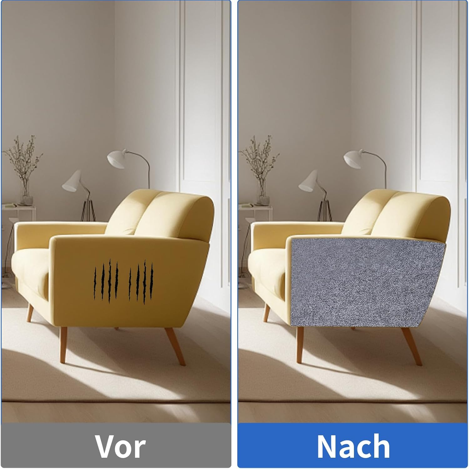 Cat Scratching Mat, Self-Adhesive 30 X 100 Cm, Cat Scratching Mat, Cat Scratching Boards Wall, DIY Trimmable, Scratch Protection, Cat Scratching Mat for Protects Carpets, Sofa, Furniture Protection,