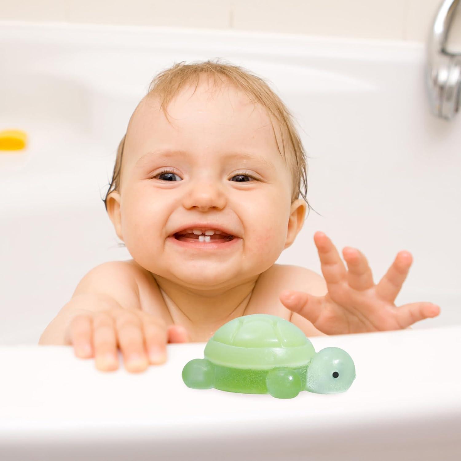 Kids Hand Soap, 8PCS Turtle Shape Baby Bath Soap, Natural Ingredients Fragrance Bathsoap Bars for Washing Hands, Face, Kids Hand, Baby Bath image number 2