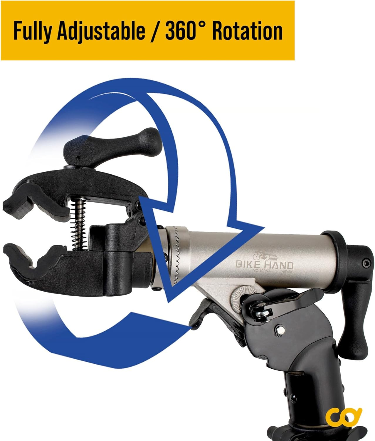 BIKEHAND E-Bike Repair Stand (Max 50Kg)-Heavy Duty- Home Portable Bicycle Mechanics Workstand - Great for EBIKE Mountain Bikes and Road Bikes Maintenance image number 1