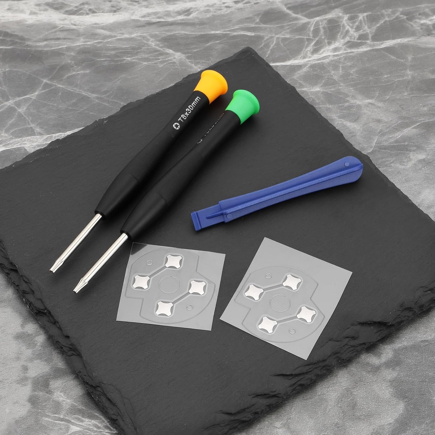 Be in Your Mind 1 Set Conductive Film Replacement Kit Button Conductive Film Sticker Dome Switch Sticker Replacement Compatible with Xbox One image number 1