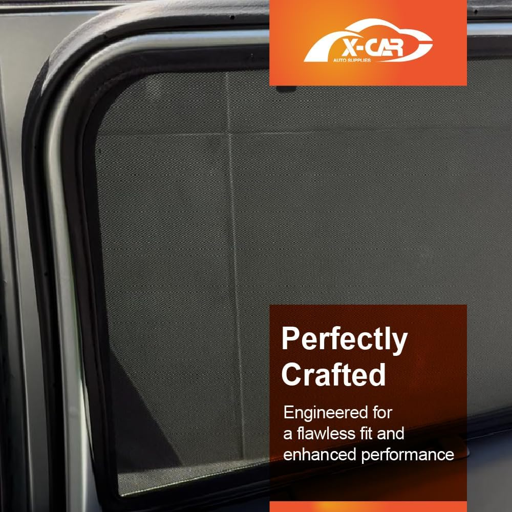 X-Car Window Sun Shades for Mitsubishi Outlander 2021-2025 Magnetic Blind Mesh Accessories image number 1