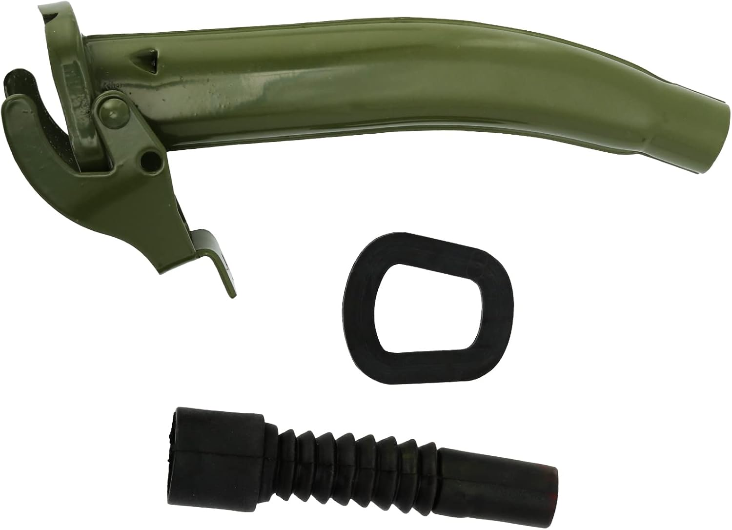 Fuel Can Spout - Flexible Jerry Can Spout Metal Fuel Can Nozzle for All Non-Carb NATO Style Jerry Cans image number 6