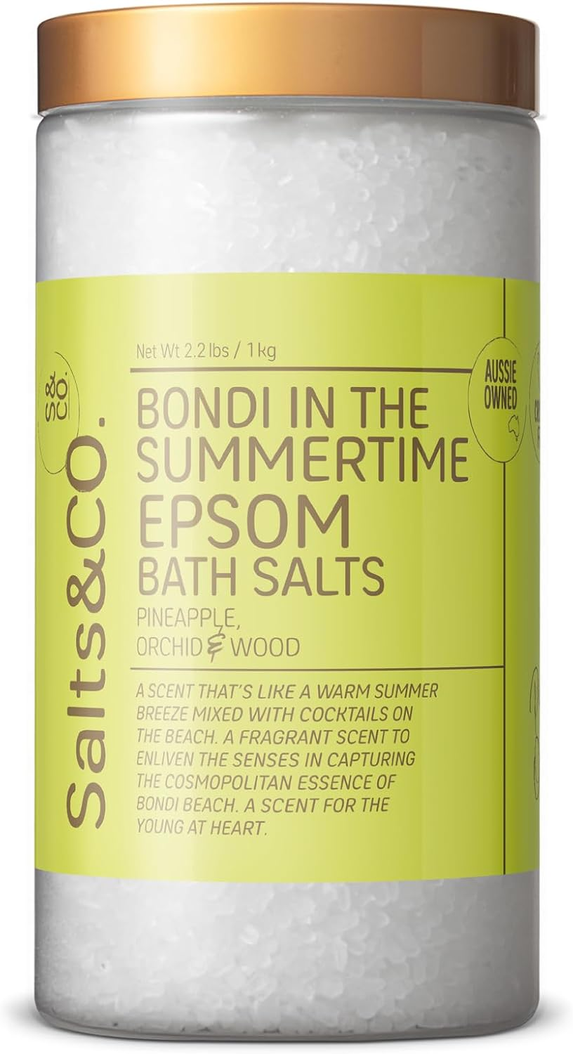 Salts & Co. Master Scent Bondi in the Summertime Epsom Bath Salts 1KG image number 5