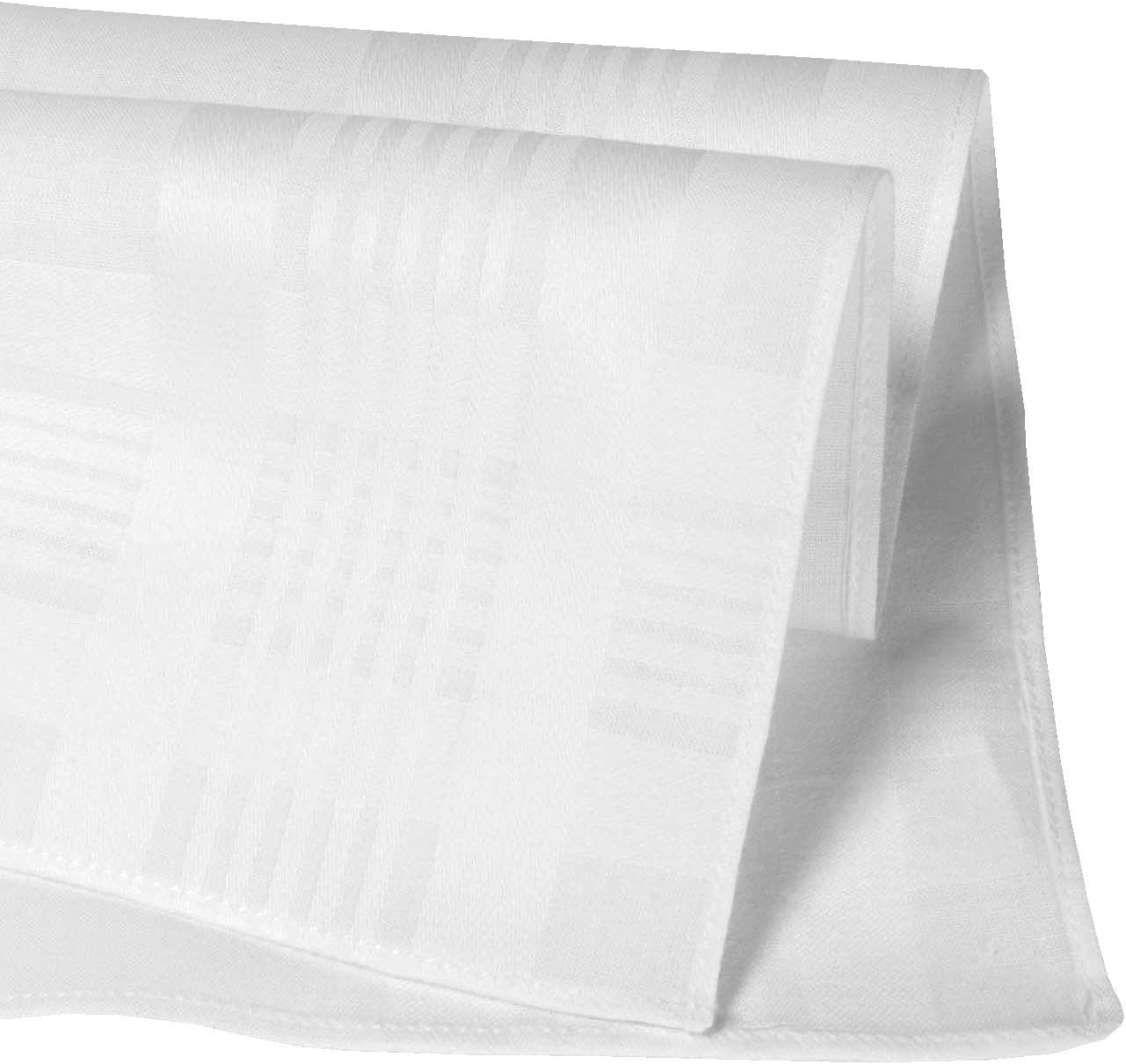 Organic Cotton Handkerchiefs - Pack of 6-100% Cotton GOTS Certified - Ice image number 2