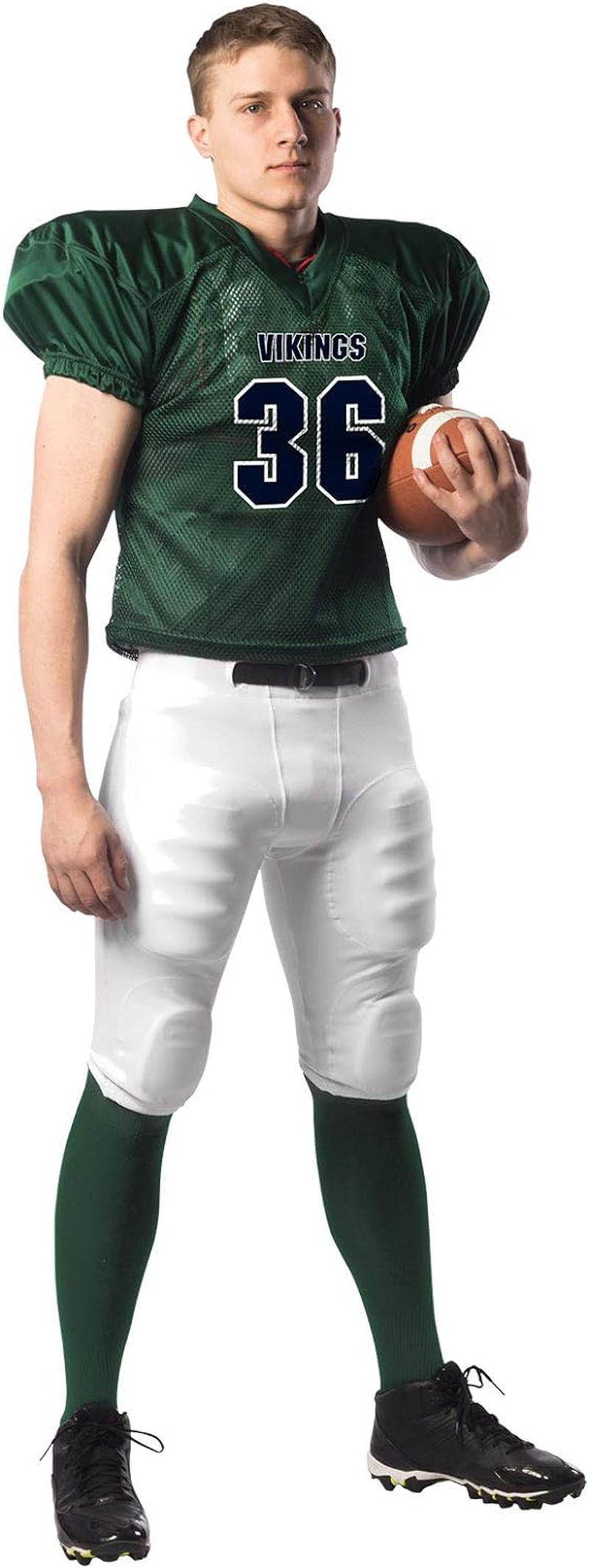 Champro Time Out Polyester Practice Football Jersey image number 4