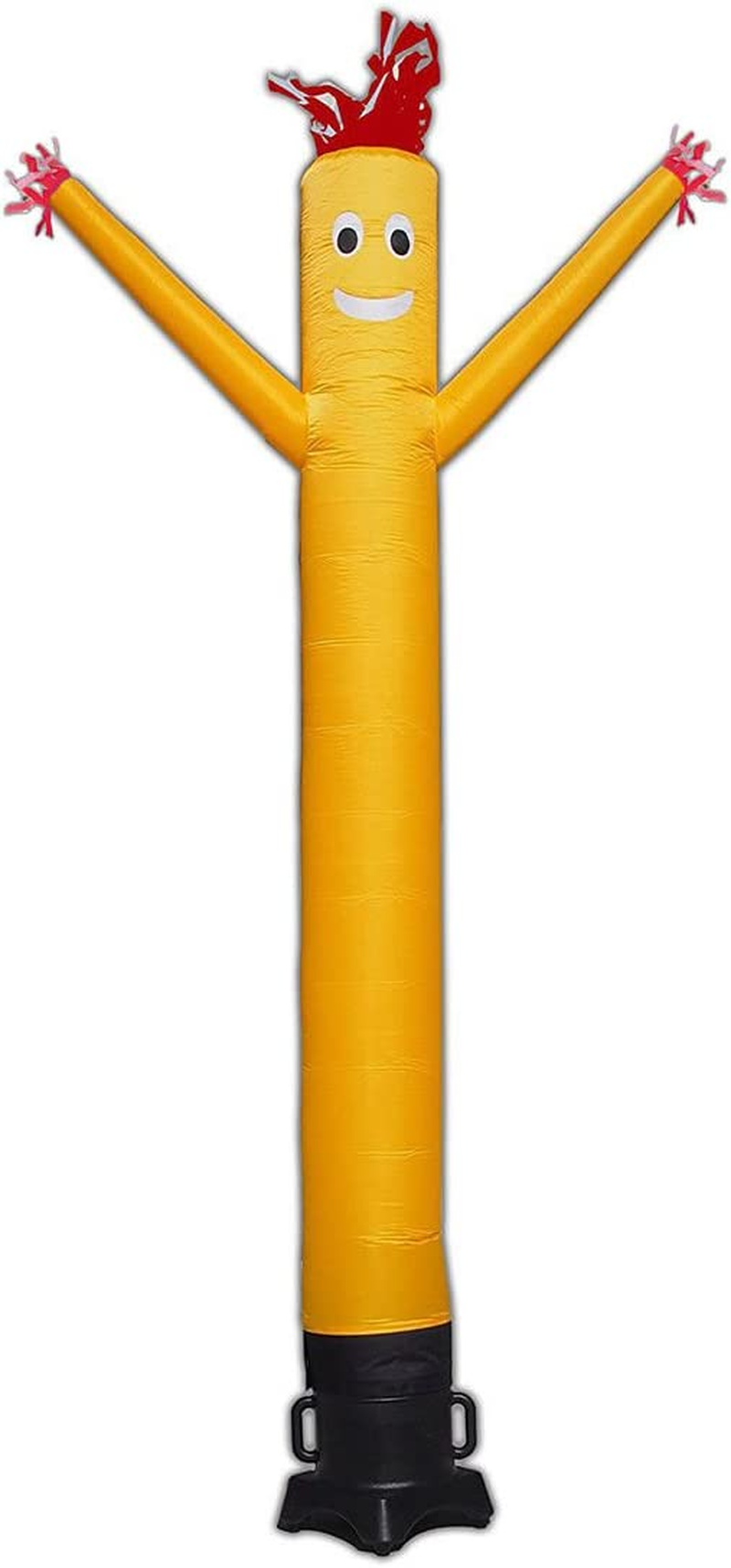 20Ft Inflatable Dancer Wind Dancer Tube Man Cartoon Air Puppet Outdoor Sky Dancing Man for Advertising (No Blower)(Yellow) image number 3