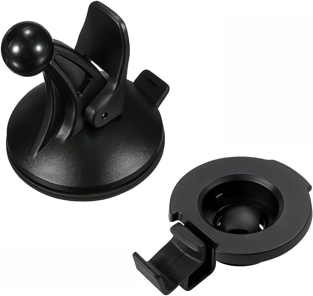 Windshield Suction Cup Bracket Cradle Complete Mount &ndash; Compatible Replacement for Garmin Drivesmart 50 51 61 65 70 76, Drive 51 55 60 61, N&uuml;vi 42 52 57 2539 2597 2689, RV 660 770, Dēzl 570 580 OTR700 image number 4