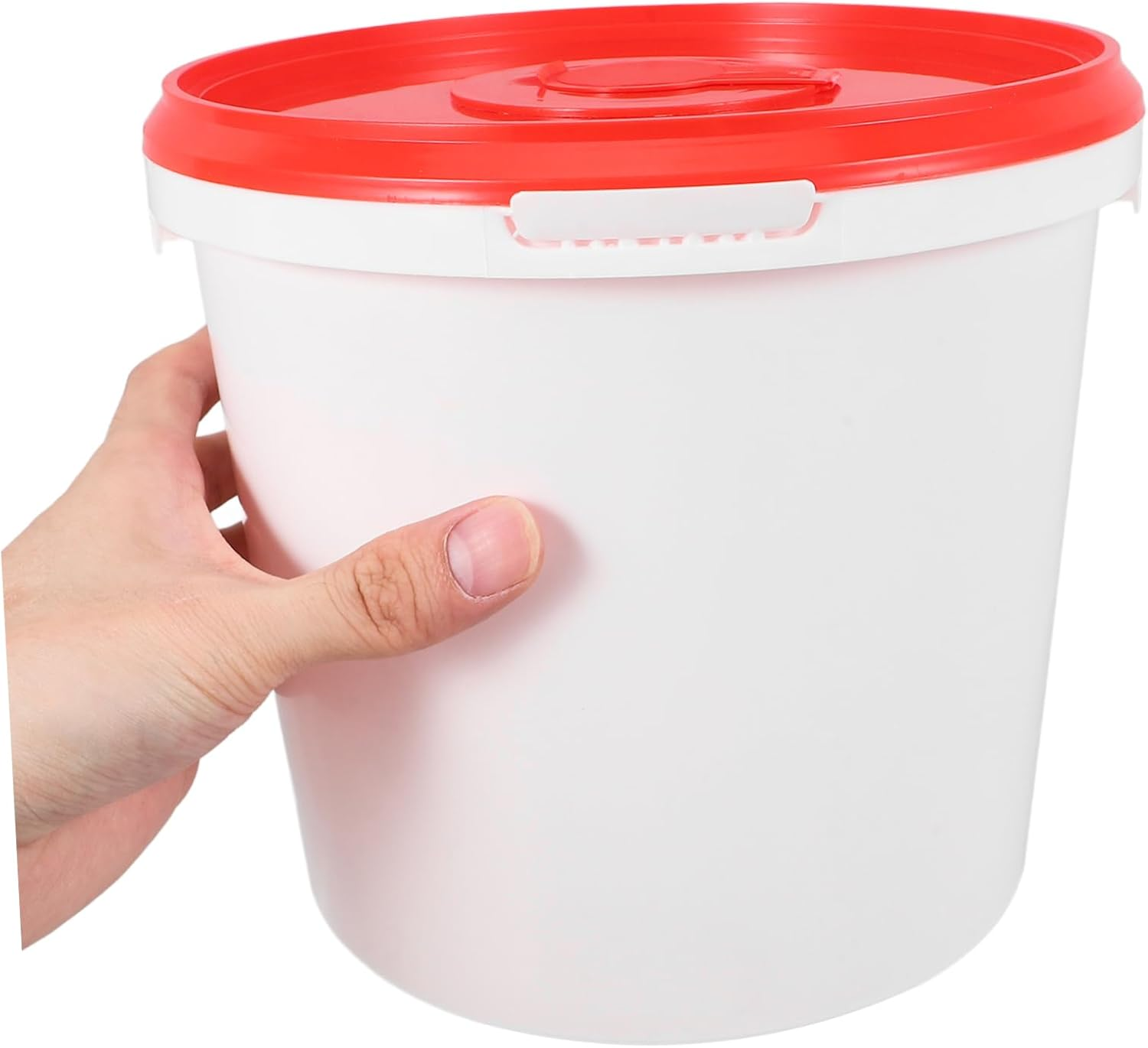 Wipe Storage Container Reusable Wipe Bucket for Travel Refills Easily for Diapers and Care Lightweight Design for Convenient Bathroom Use image number 2