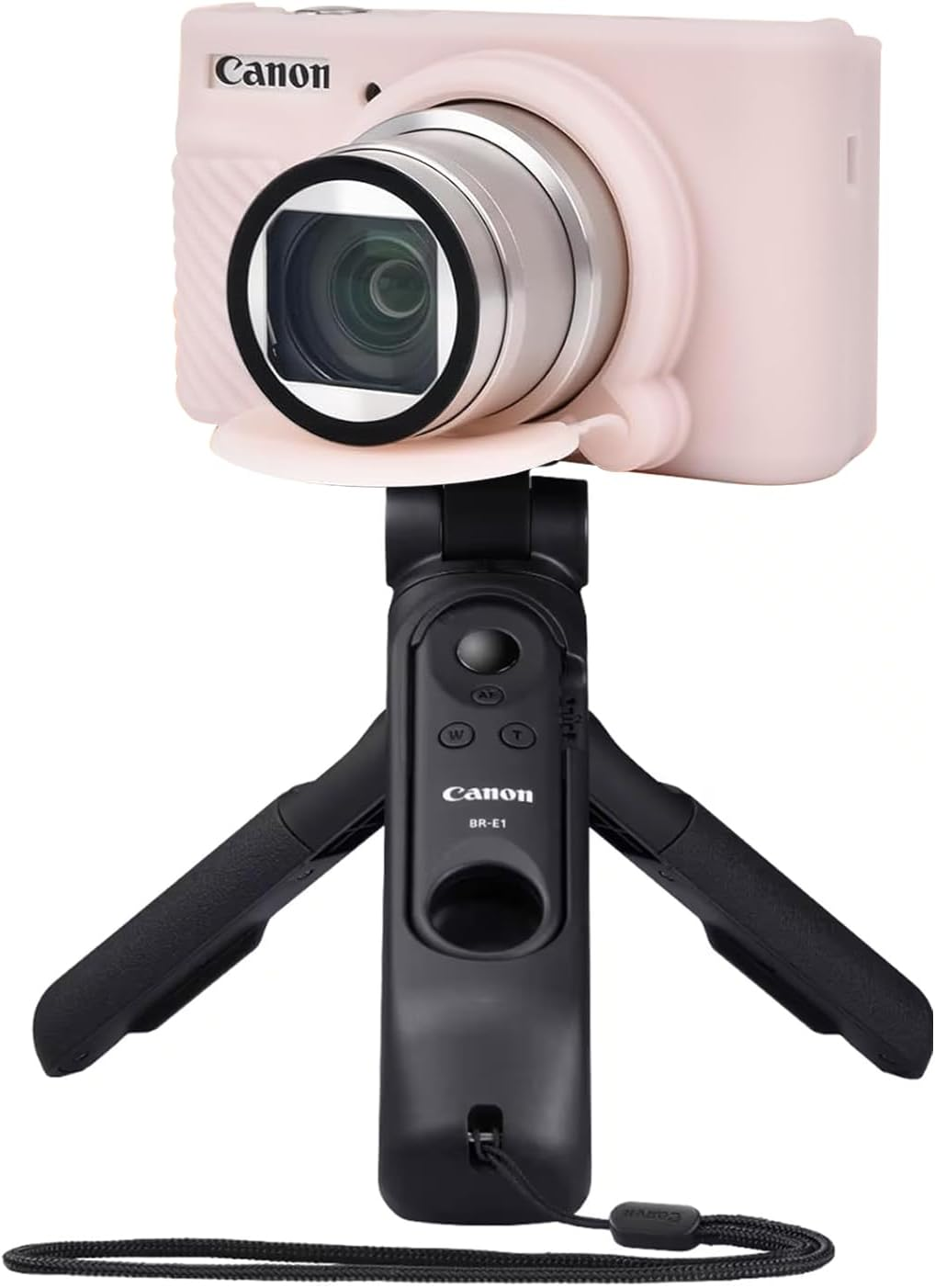 Aiyraa Canon Powershot SX740 HS Soft Silicone Protective Case Scratch-Resistant Cover with Removable Lens Cover for Canon SX740 SX730 HS Camera image number 4