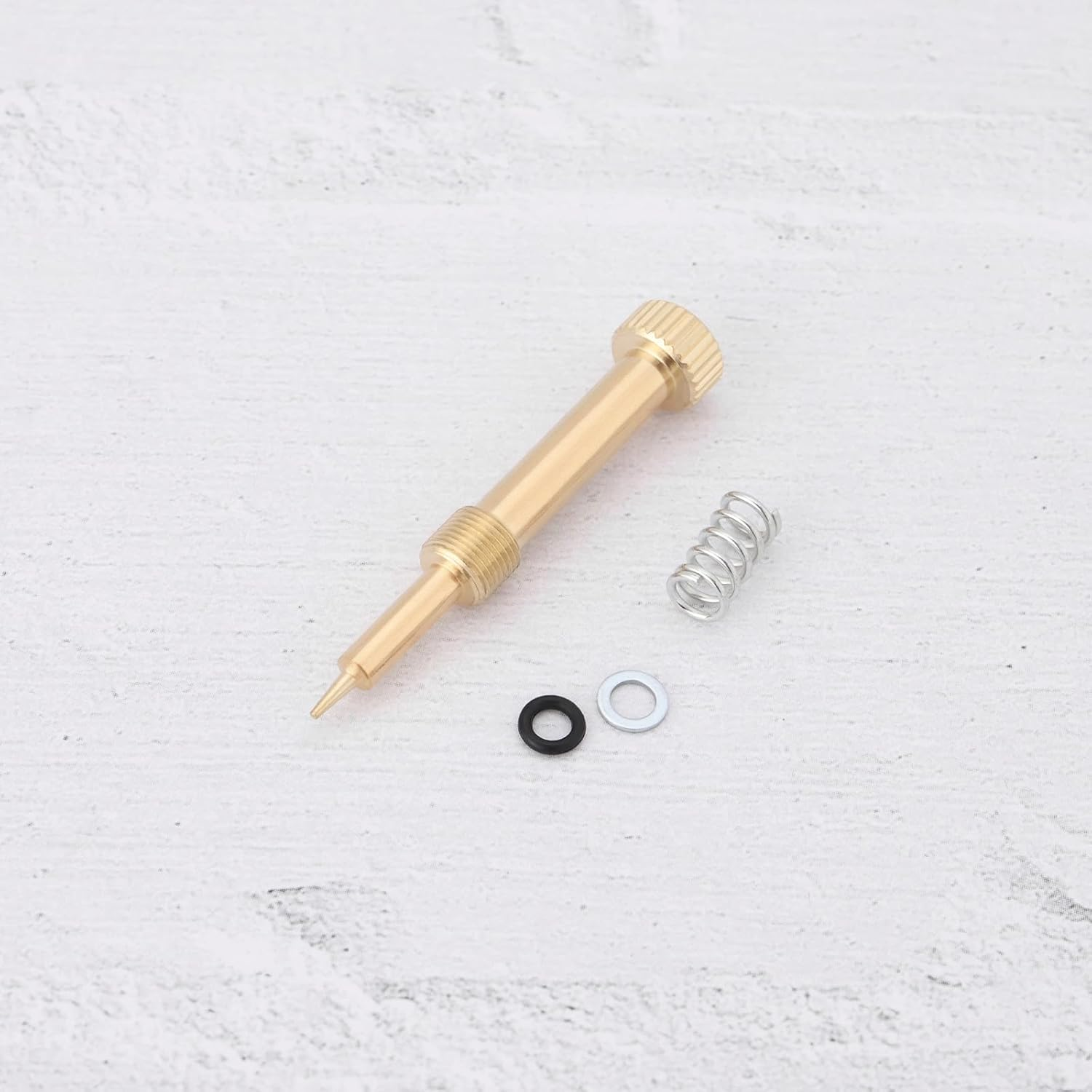 Emsea 2PCS Carburetor Air Fuel Mixture Screw Compatible with Mikuni VM22 Compatible with YBR 125 M6X0.5 Length 42Mm for Motorcycle Repair Workshops Racing or Competitions image number 4