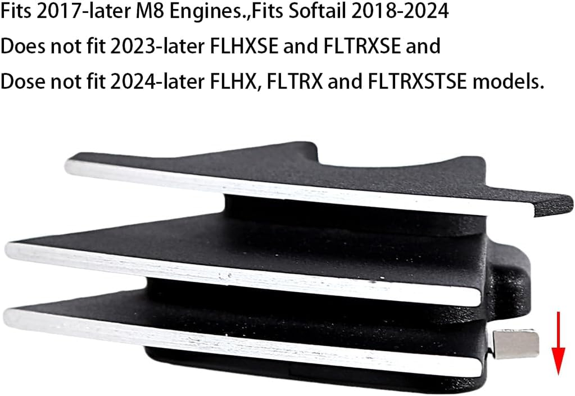 Spark Plug Fillers Compatible for Harley Softail Street Bob Breakout Low Rider Fat Boy 2018-2024 image number 6