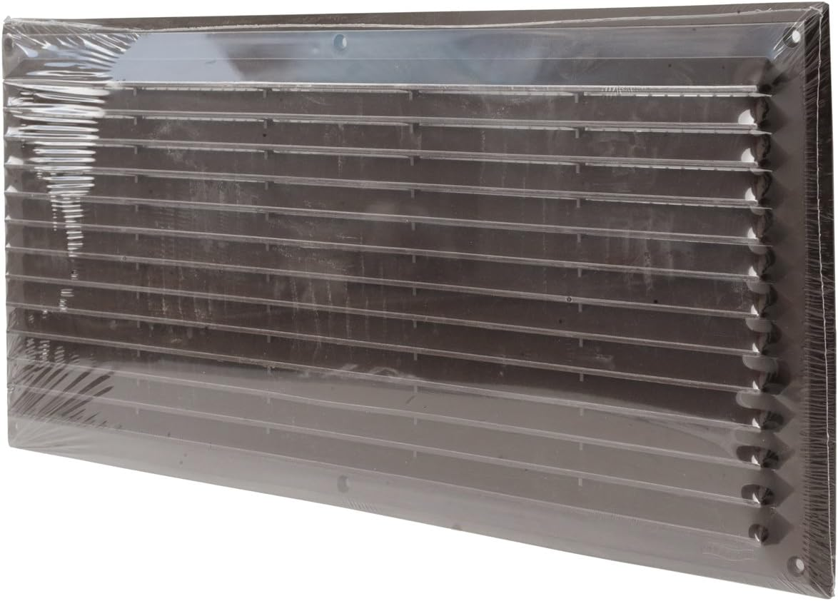 AR5023 M-Y Ventilation Grille Plastic Rectangular Overlap Brown 500 X 227 Mm image number 2