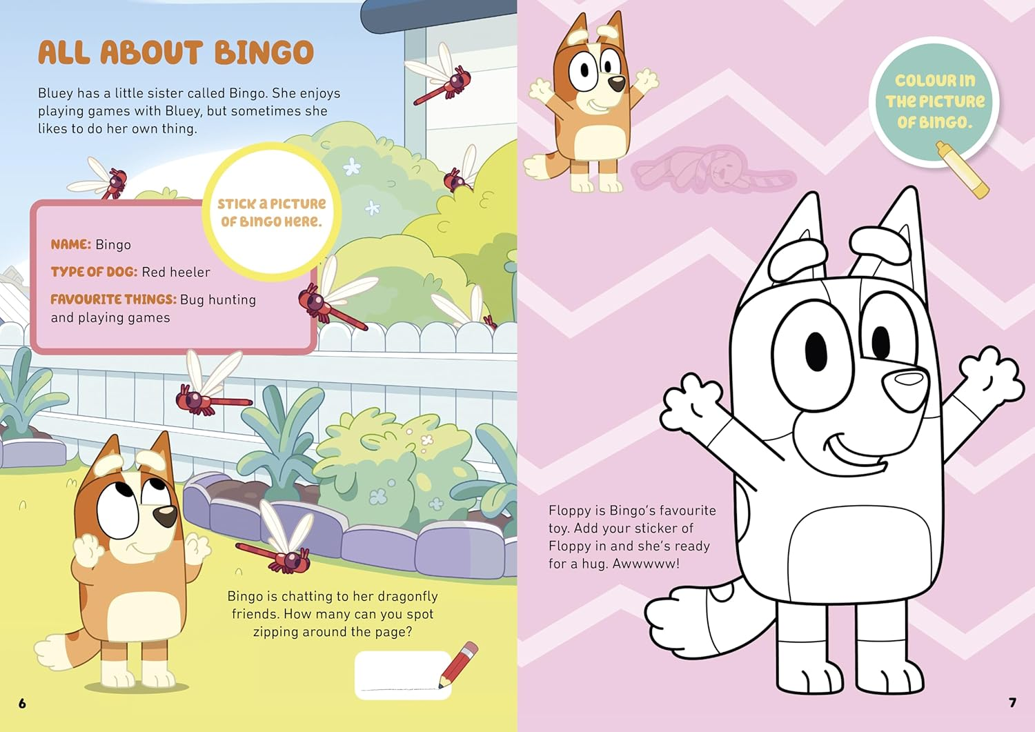 Bluey: Meet Bluey: a Sticker Activity Book image number 1