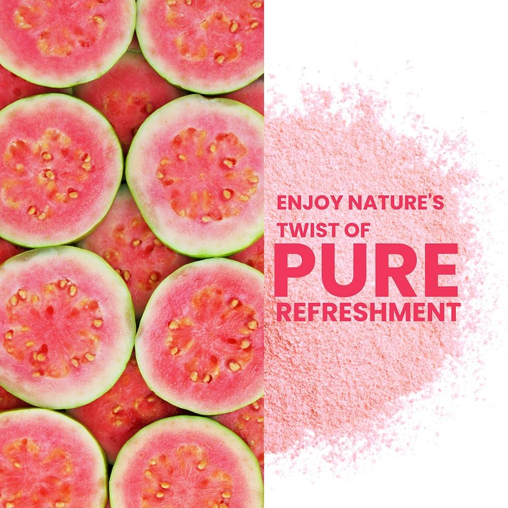 Pink Guava Powder 114 G | Instant Drink Mix Guava Powder for Juice, Cake | Gluten-Free, Natural, No Preservatives image number 6