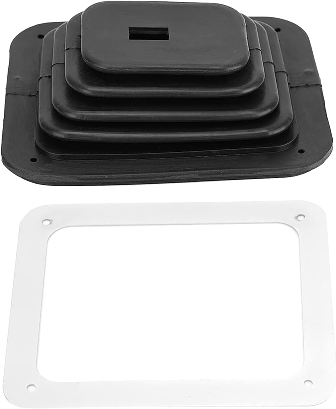 Yduupxe Gear Shift Stick Cover Gear Shift Gaiter Rubber Car Dust Cover Shifter Boot Replacement image number 3